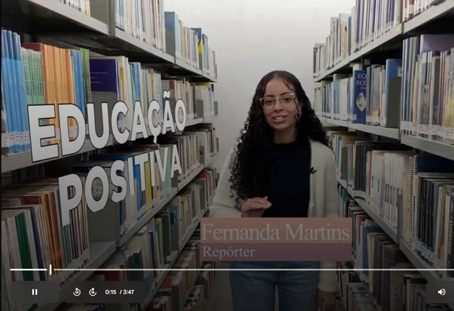 Foto Entrevista sobre Educação Positiva.